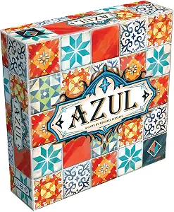 Azul Mosaic Tile-Placement Strategy Board Game, 2-4 Players, 30-45 Min - B077MZ2MPW