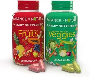 Balance of Nature Whole Food Supplement, Fruits & Veggies, 30 Servings - B07KQWXRGM