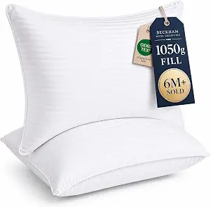 Beckham Hotel Collection Bed Pillows Standard/Queen Size Set of 2 - B01LYNW421