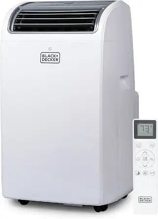 BLACK+DECKER Smart Portable Air Conditioner, 14,000 BTU, BPACT14WT, White - B01DLPUWHQ