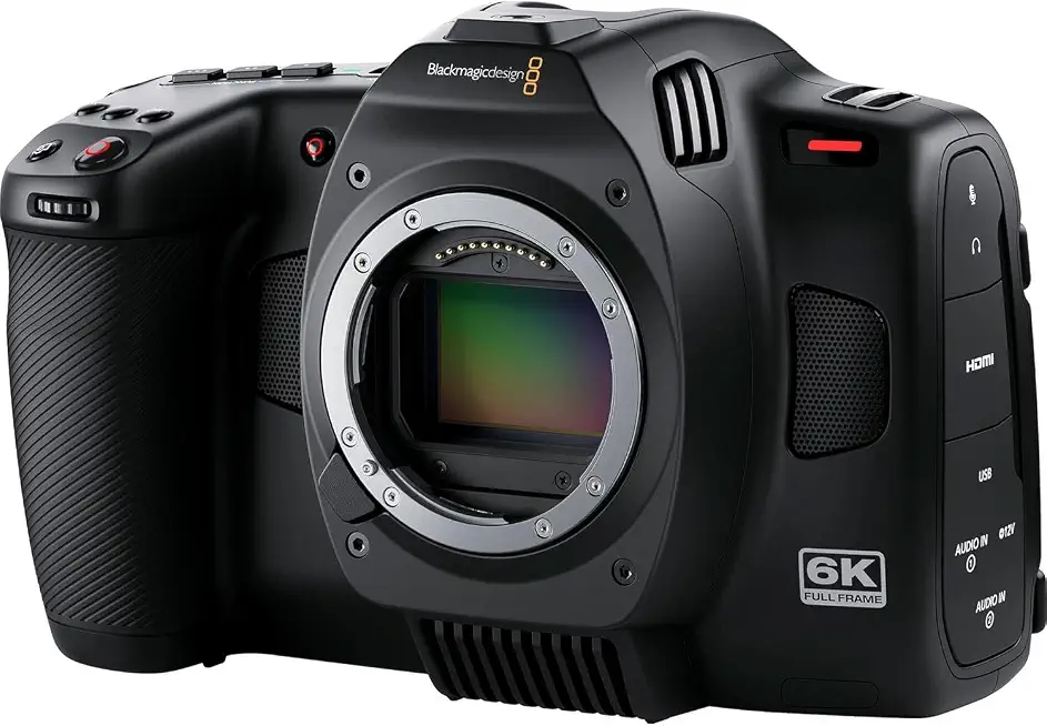 Blackmagic Design Cinema Camera 6K, Full Frame Sensor, L Mount (CINECAM60KLFL) - B0CJ437JW7