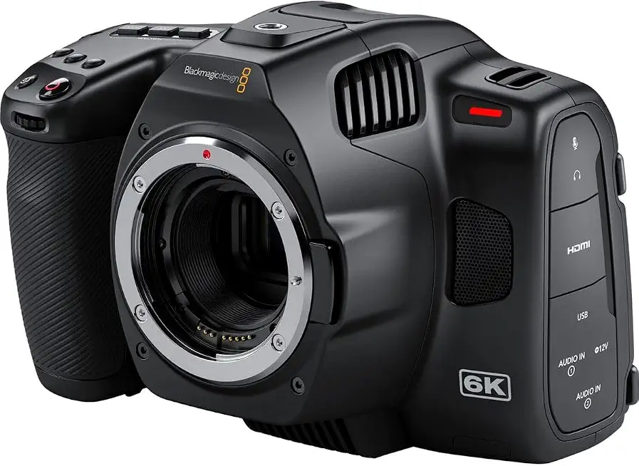 Blackmagic Design Pocket Cinema Camera 6K Pro (CINECAMPOCHDEF06P) - B08WX7BMHB