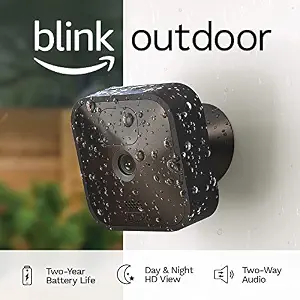 Blink Outdoor (3rd Gen) – wireless, weather-resistant HD security camera with two-year battery life and - B086DKGCFP