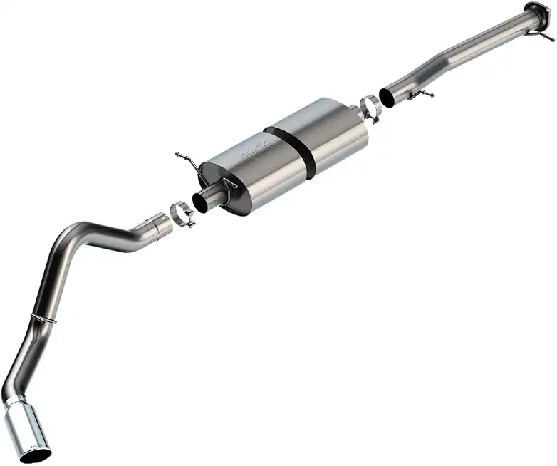 Borla 20-22 Chevrolet/GMC Silverado/Sierra 6.6L T-304 SS Cat-Back S-Type Exhaust - Brushed - 140833 - B0BZ6F2FCP