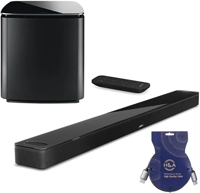 Bose Smart Ultra Dolby Atmos - Black, Soundbar with Bass Module 700 - B0CJJZ87N5