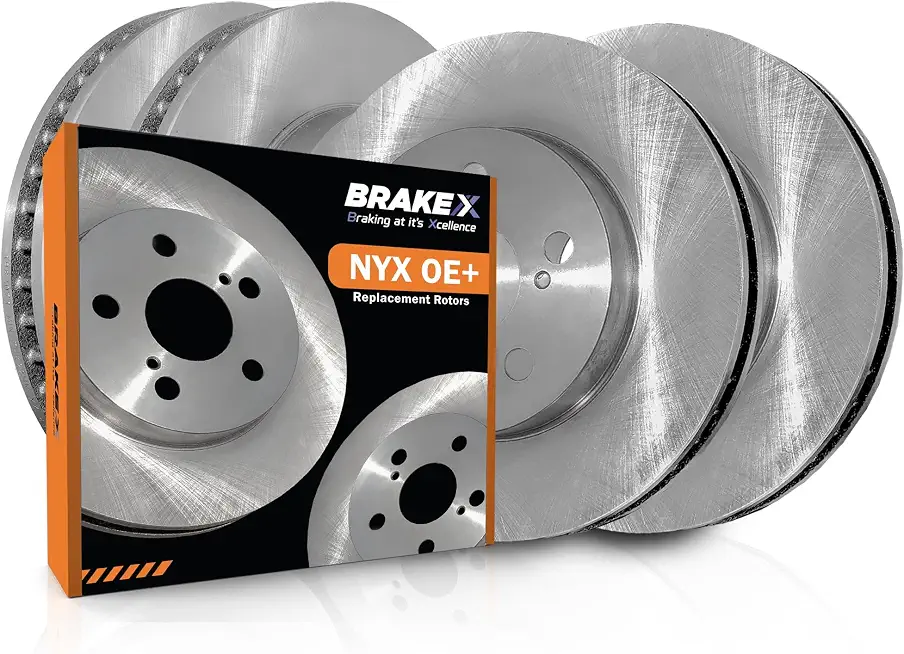 Brake X Front and Rear Brake Rotors Kit Replacement for 2013-2022 FORD F350 | Advanced - B0GDSC8PKP