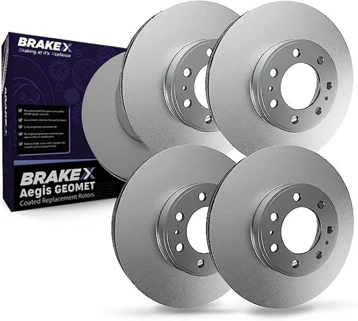 Brake X Front and Rear Brake Rotors Kit Replacement for 2013-2022 FORD F350 | Aegis - B0GDRRJPYR