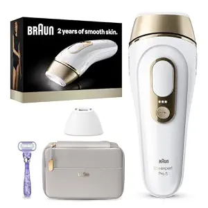 Braun IPL, Silk·Expert Pro 5, IPL Hair Removal for Women and Men, Permanent Laser Hair - B09WG9R7MY