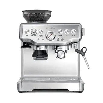 Breville BES870XL Barista Express Espresso Machine, Brushed Stainless Steel - B00CH9QWOU