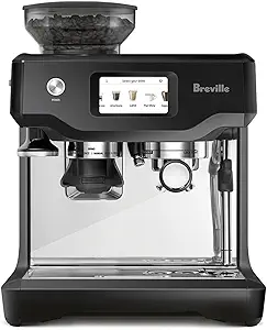 Breville BES880BTR Barista Touch Espresso Machine, Black Truffle - B089QVH3SP