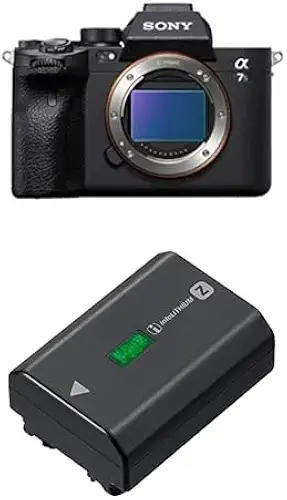 Bundle of Sony New Alpha 7S III Full-Frame Interchangeable Lens Mirrorless Camera + Sony NPFZ100 - B0DQ27XF6L