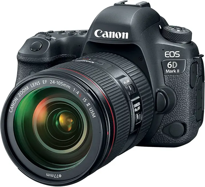 Canon EOS 6D Mark II DSLR Camera with EF 24-105mm USM Lens - WiFi Enabled - B07DWBLPZR