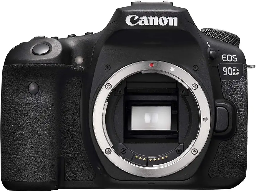 Canon EOS 90D DSLR Camera Body Only (Renewed) - B07ZXLQ9WZ
