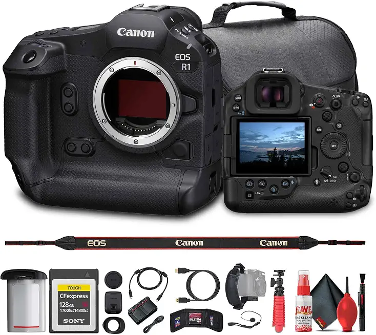 Canon EOS R1 Mirrorless Camera - 24MP Starter (6577C002) Bundle - B0DCHPZLPJ