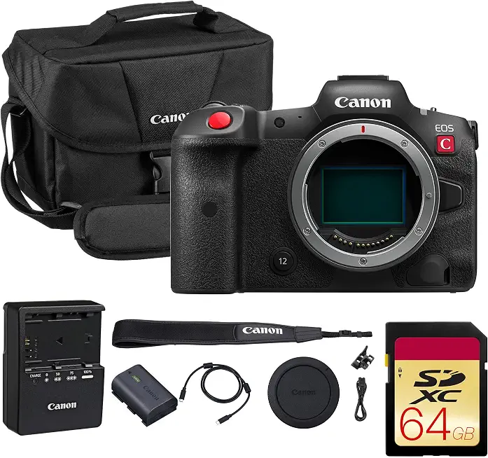 Canon EOS R5 C Mirrorless Cinema Camera | True Hybrid Power for Filmmakers and High-End - B0FKD5W3Y5