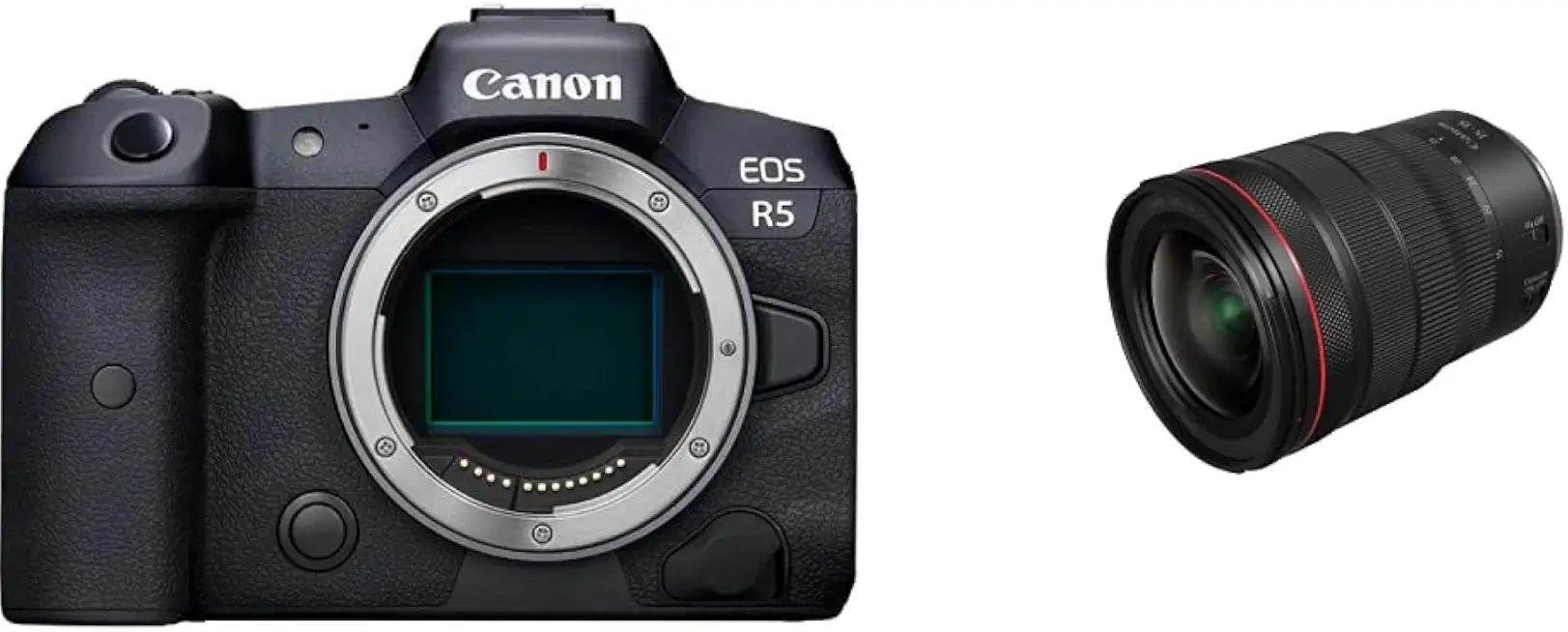 Canon EOS R5 Full-Frame Mirrorless Camera - 8K Video, 45 Megapixel Full-Frame CMOS Sensor, DIGIC - B0C4RLRZM5