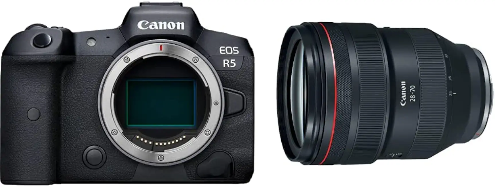 Canon EOS R5 Full-Frame Mirrorless Camera - 8K Video, 45 Megapixel Full-Frame CMOS Sensor, DIGIC - B0C4RP2232