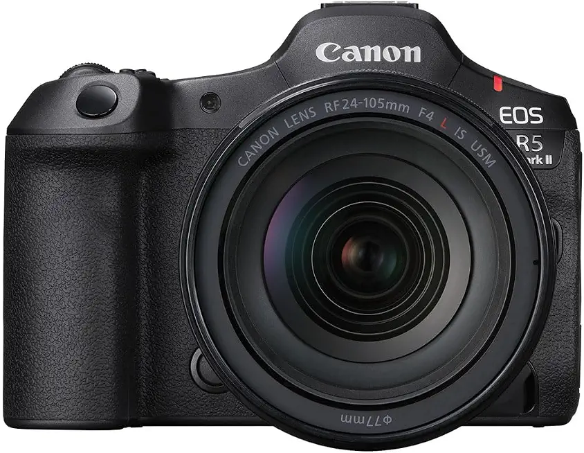 Canon EOS R5 Mark II Mirrorless Camera RF24-105mm F4 L is USM Lens Kit - B0D9KNNJVK
