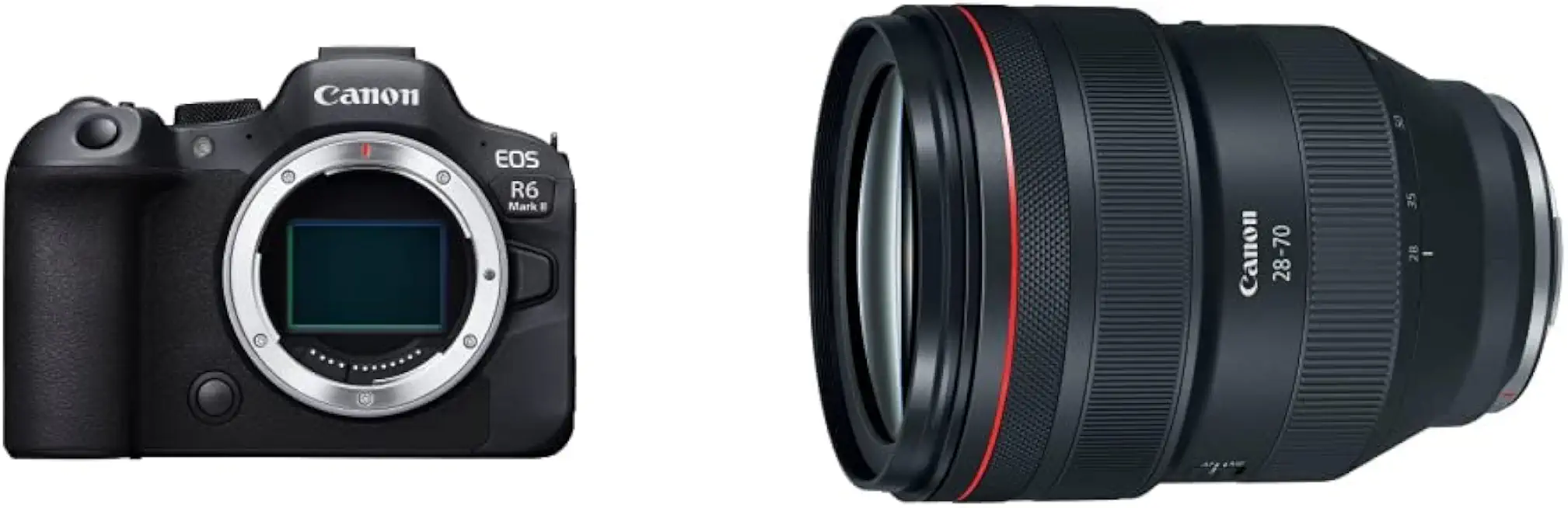 Canon EOS R6 Mark II Body with Stop Motion Animation Firmware with RF 28-70mm f/2L - B0C4RGNMV8