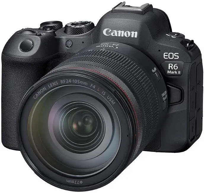 Canon EOS R6 Mark II Mirrorless Camera RF24-105mm F4 L USM Lens Kit, Hybrid Full-Frame - B0BL7VMPDT