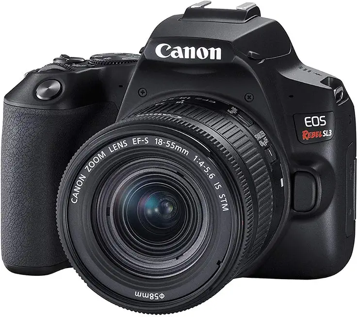 Canon EOS Rebel SL3 Digital SLR Camera with EF-S 18-55mm Lens kit, Built-in Wi-Fi, Dual - B07QBD256Y