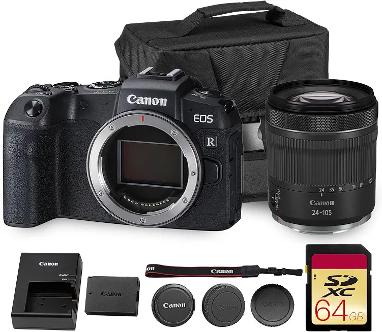 Canon EOS RP Mirrorless Camera| 26.2MP Full Frame Sensor| 4K Video Recording| Lightweight Compact Camera - B0FT4PQYPZ