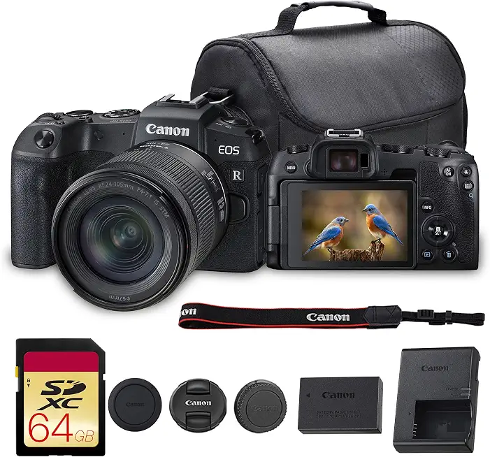 Canon EOS RP Mirrorless Camera with 24-105mm Lens (3380C132) Bundle - B0FWRWS766