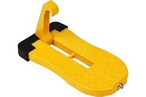 Car Door Step, Foldable Aluminum Alloy Roof Rack Door Step, Heavy Duty 500 lbs Capacity, - B0H1FVMKFK