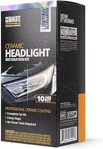 CERAKOTE® Ceramic Headlight Restoration Kit, 10 Wipe Kit - B084RQKLV8