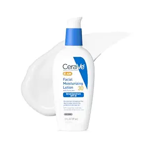 CeraVe AM Facial Moisturizing Lotion, SPF 30 Face Sunscreen, 3oz - B00F97FHAW