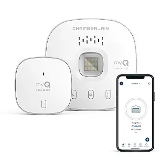 CHAMBERLAIN Smart Garage Control - Wireless Garage Hub and Sensor with Wifi & Bluetooth - - B08GD3D9YJ