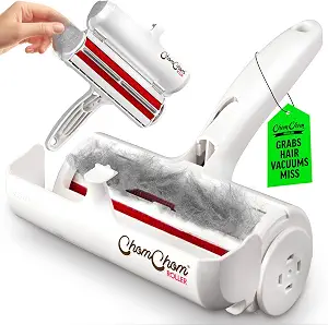 ChomChom Roller Pet Hair Remover – Original Size Reusable Lint Roller for Cat & Dog - B00BAGTNAQ