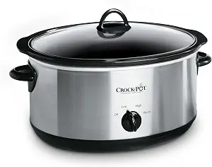 Crock-Pot 7-Quart Manual Slow Cooker, Family Size Serves 8+ People & Fits 6-lb Roast, Removable - B003OAJGJO