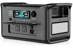 CTOLITY AP1000 1800W Portable Power Station, 1024Wh LiFePO4 Battery | (Peak 3600W) Solar Generator for - B0HC6K52WC