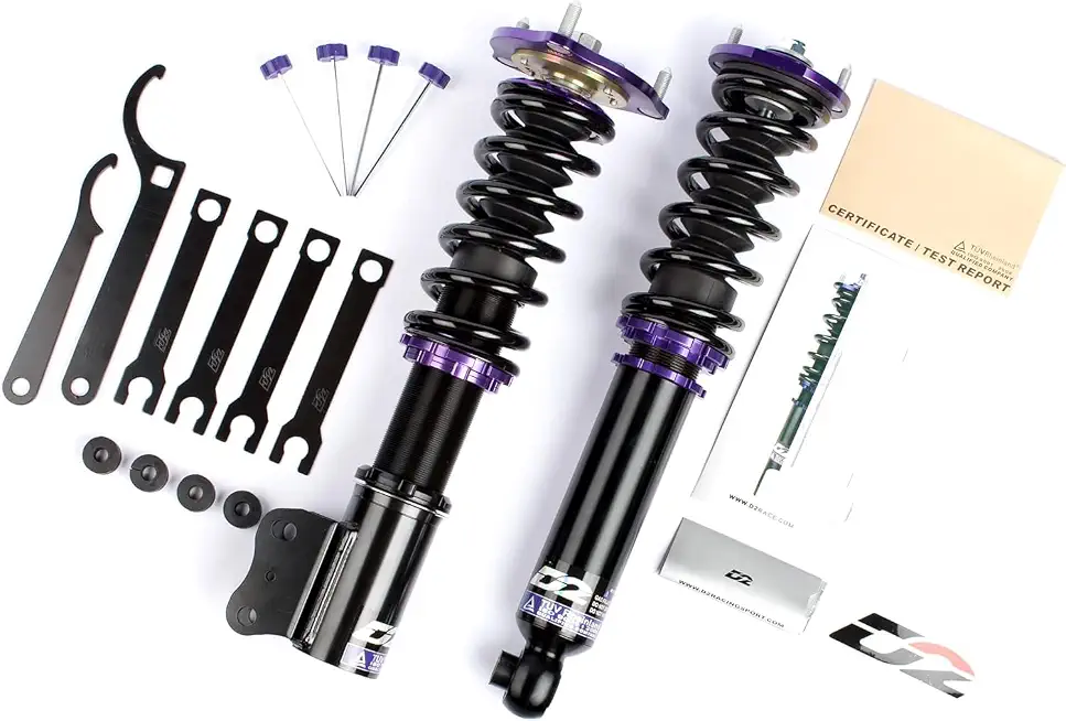 D2 Racing RS Coilovers 36 WAY Adjustable for 2018+ Honda Odyssey RL6 - B0CP4B5FG7