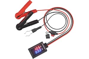 DAIERTEK Parasitic Draw Tester, Battery Drain Detector for Cars | Automotive Battery Leakage Detector, Current - B0H2V5Y58N