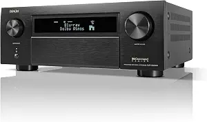 Denon AVR-X6800H 11.4 Channel AV Receiver (140W x 11), Wireless Streaming - B0CQPPBJQD