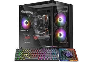 Desktop Computer Gaming PC, i5 CPU Up to 3.6GHz, ,16GB RAM, 256GB SSD, | Integrated - B0H79JGNSG