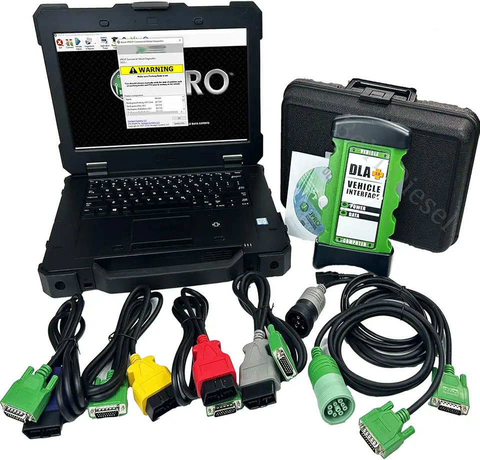Diagnostics Heavy Trucks DLA 2.0 Diagnostic Tool Scanner with 2024 V2 Software for Heavy Diesel - B0FLXF5DKT