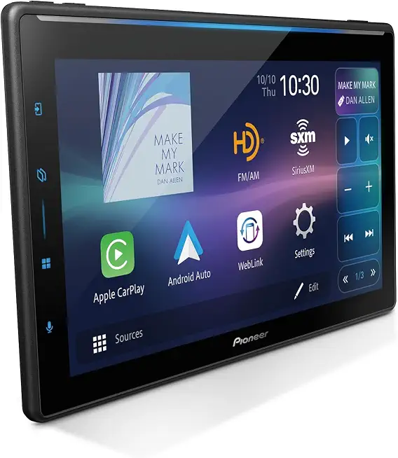 DMH-WT6000NEX 10.1" HD Touchscreen Floating Display Car Stereo - B0DH5PR24Y