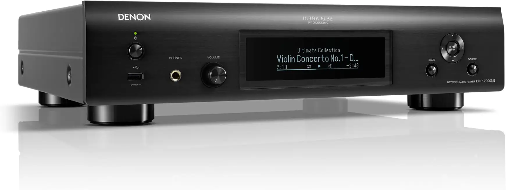 DNP-2000NE Digital Audio Player, Wireless Multi-Room Audio, Ultra AL32 Processing, HEOS Built-in, Quad DAC Configuration, - B0C51QSJK4