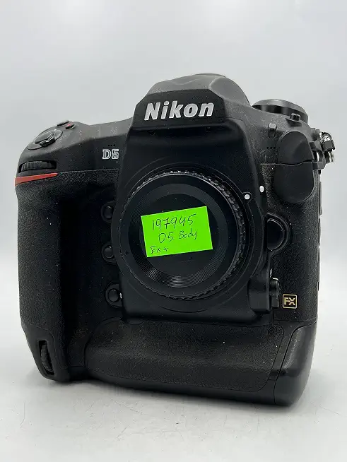 eBasket 1557 Nikon D5 DSLR Camera (Body Only, Dual XQD Slots) (Renewed), Black - B06XC9FG8B
