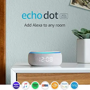 Echo Dot (3rd Gen) - Smart speaker with clock and Alexa - Sandstone - B07N8RPRF7