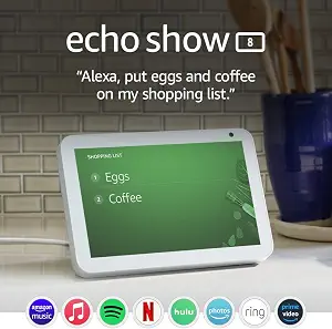 Echo Show 8 (1st Gen, 2019 release) -- HD smart display with Alexa – stay - B07RQ3TCT2