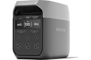 EF ECOFLOW Delta 3 Portable Power Station, 1024Wh 1800W | LiFePO4 Battery, Full Charge in - B0DCBYMC9D