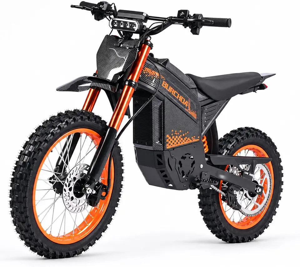 Electric Dirt Bike for Teens & Adults, 4000W/3000W Peak Mid-Drive Motor - B0HGQYRK3P