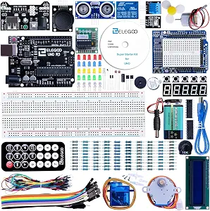 ELEGOO UNO R3 Project Super Starter Kit with PDF Tutorial for Beginners - B01D8KOZF4