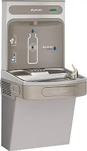 Elkay EZS8WSLK ezH2O Bottle Filling Station with Single ADA Cooler Non-Filtered Refrigerated Light Gray - B005XNDUH4