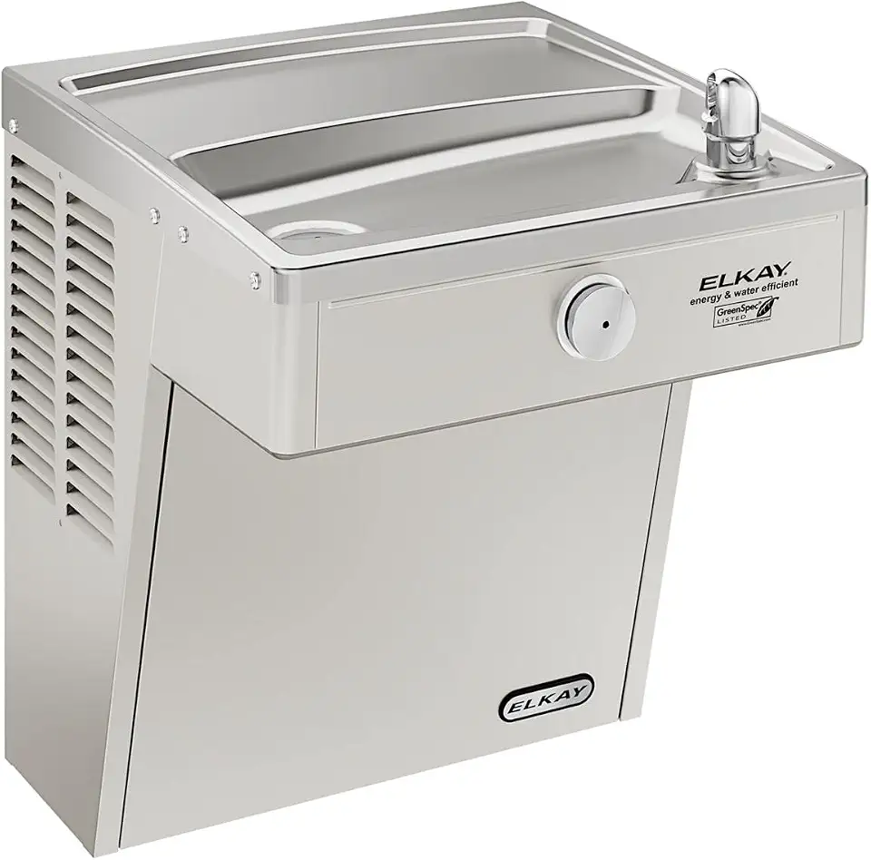 Elkay LZSTLG8SC Water Cooler, 34.00 x 19.00 x 20.00 inches, Stainless Steel - B00JYDIUME