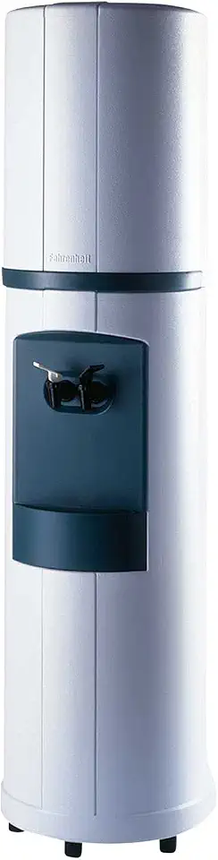 Fahrenheit Water Cooler - RoomTemp/Cold - White Cabinet with Black Trim - Made in North - B009FKMZ7C